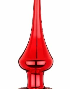 Rødt spir med reflektor 33 cm