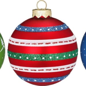 Jule nostalgi juletræskugler Ø 6 cm