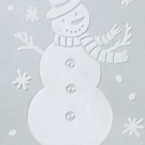 Snemand vindue stickers