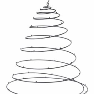 Spiralophæng med krog til julekugler