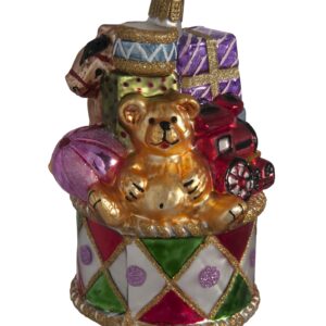 Tromme med gaver juletræskugle Ø 8 cm