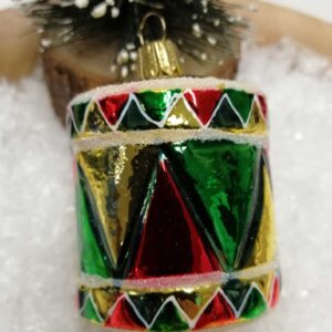 Tromme juletræskugle Ø 6 cm