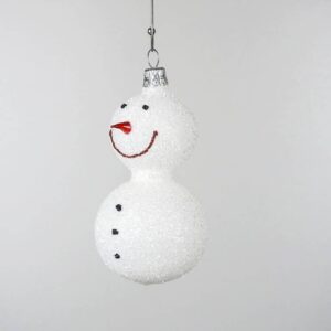 Snemands glas juletræskugler