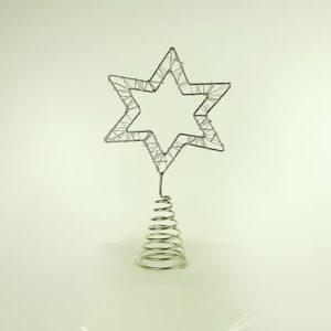 Topstjerne sølv metal