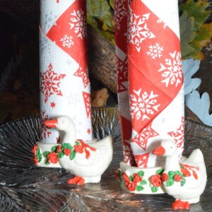 Peters jul gæs serviet ringe