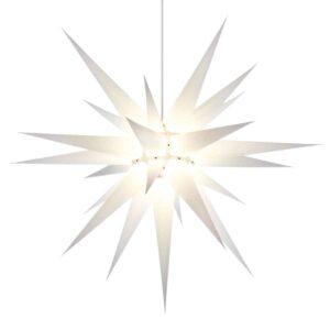 Advent hvid 60 cm Christiansfelder - Herrnhuter stjerne