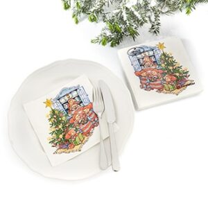 Babynisser servietter 16 x 16 cm - 3 pk