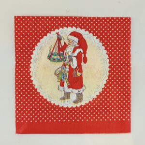 Den gamle julemand servietter