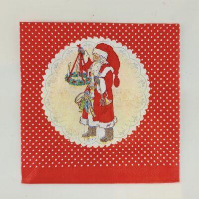 Den gamle julemand servietter