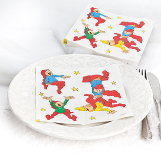 Drillenisser servietter