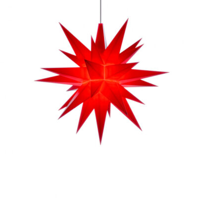 Adventsstjerne 8 cm – Rød