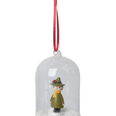 Moomin Snufkin glas julekugle a
