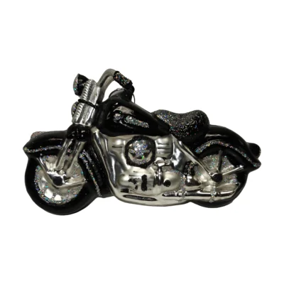 Harley Davidson motorcykel juletræskugle 13 cm