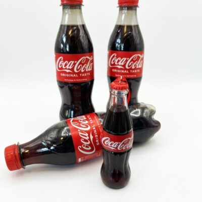 Coca Cola flaske juletræskugle a