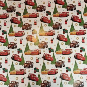 Disney gavepapir med Cars