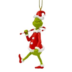 Grinch med sukker stok juletræskugle