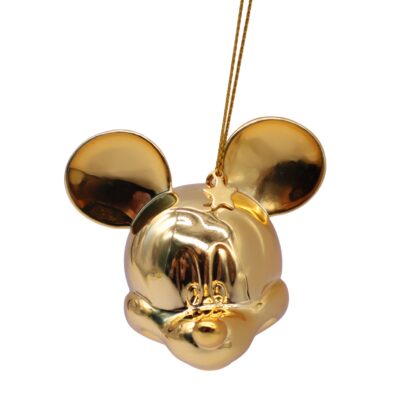 Mickey Mouse forgyldt juletræskugle