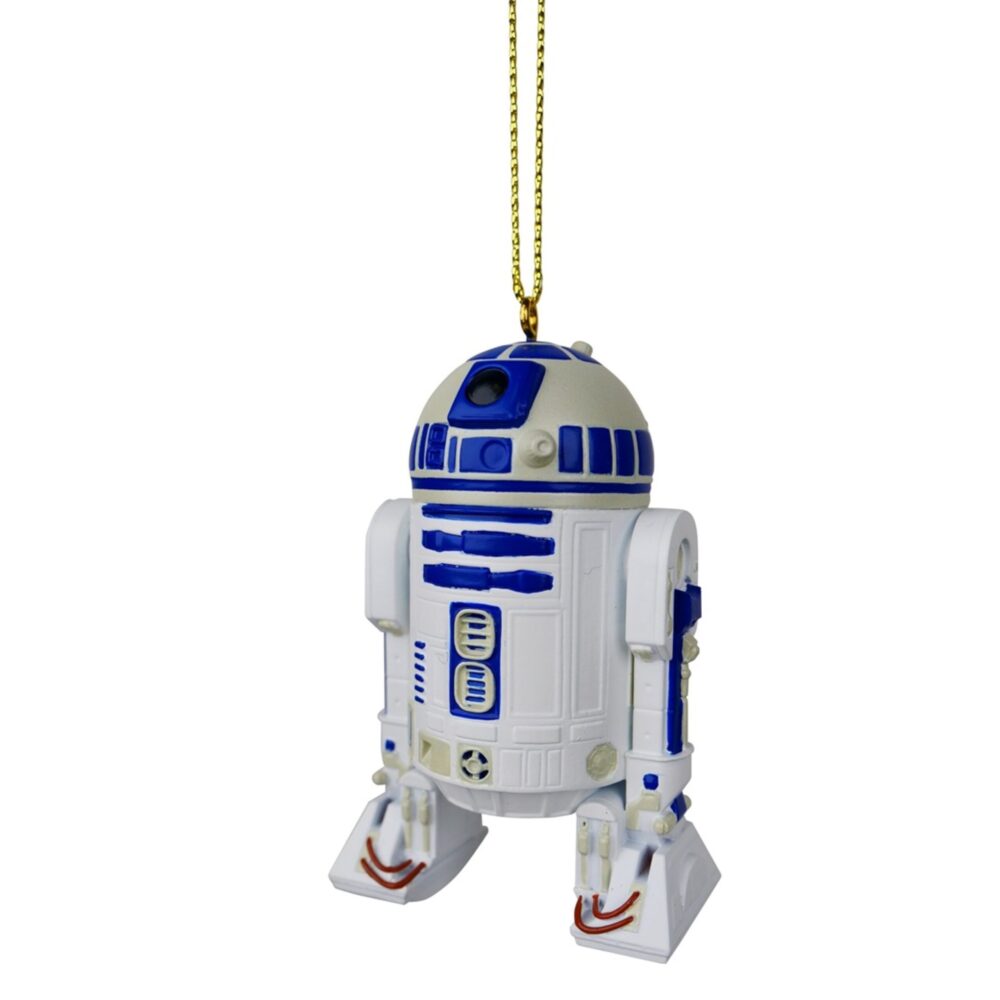 Robot R2-D2 juletræskugle Ø 5 cm